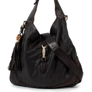 Gucci Black Leather Large New Jackie Hobo Bag