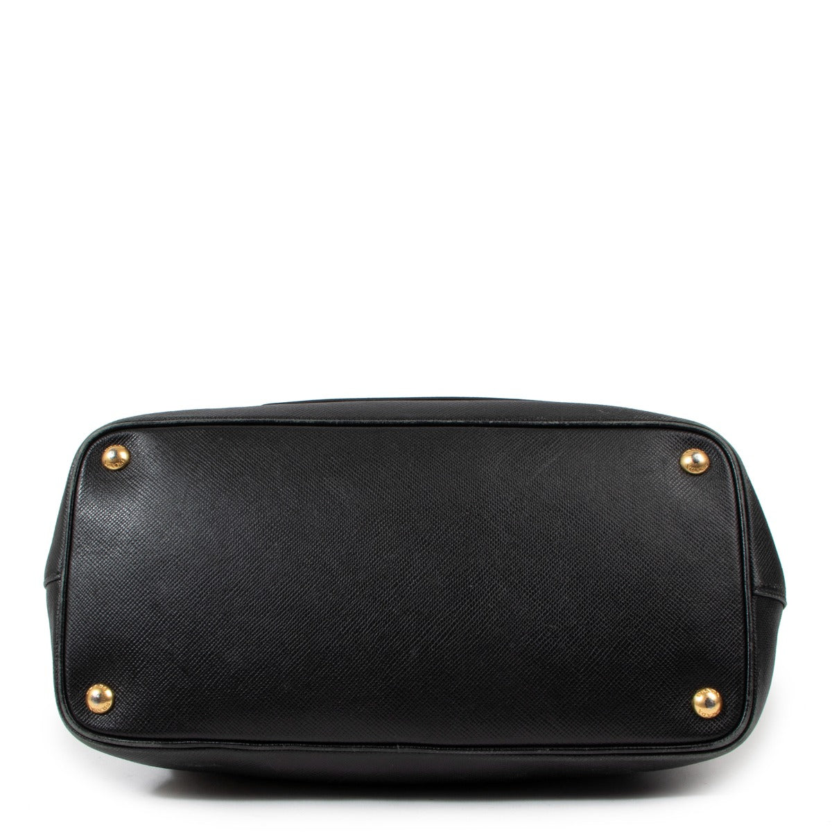 Prada Saffiano Leather Front Pocket Tote Bag
