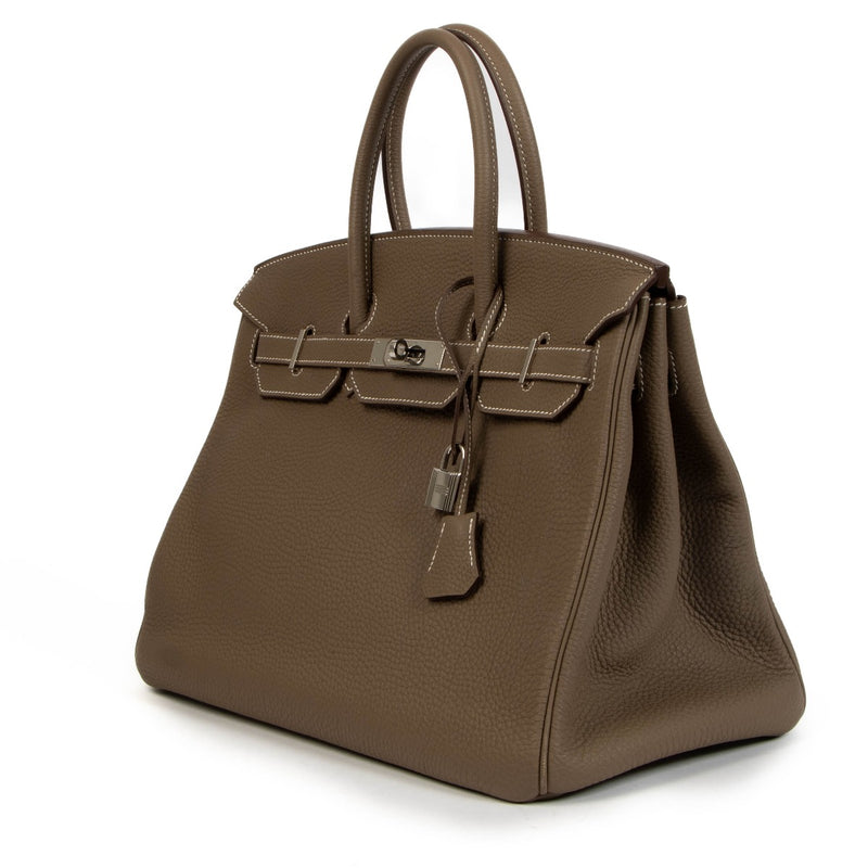 Hermès 2013 Birkin 35 Etoupe Togo