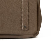 Shop safe online at labellov in Antwerp, Brussels and Knokke this 100% authentic second hand Hermès Birkin 35 Etoupe Togo PHW