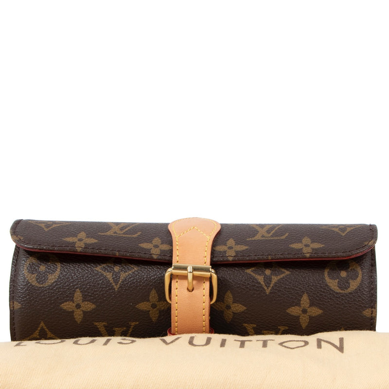 Buy an authentic second hand Louis Vuitton 3 Watch Case in excellent condition at Labellov