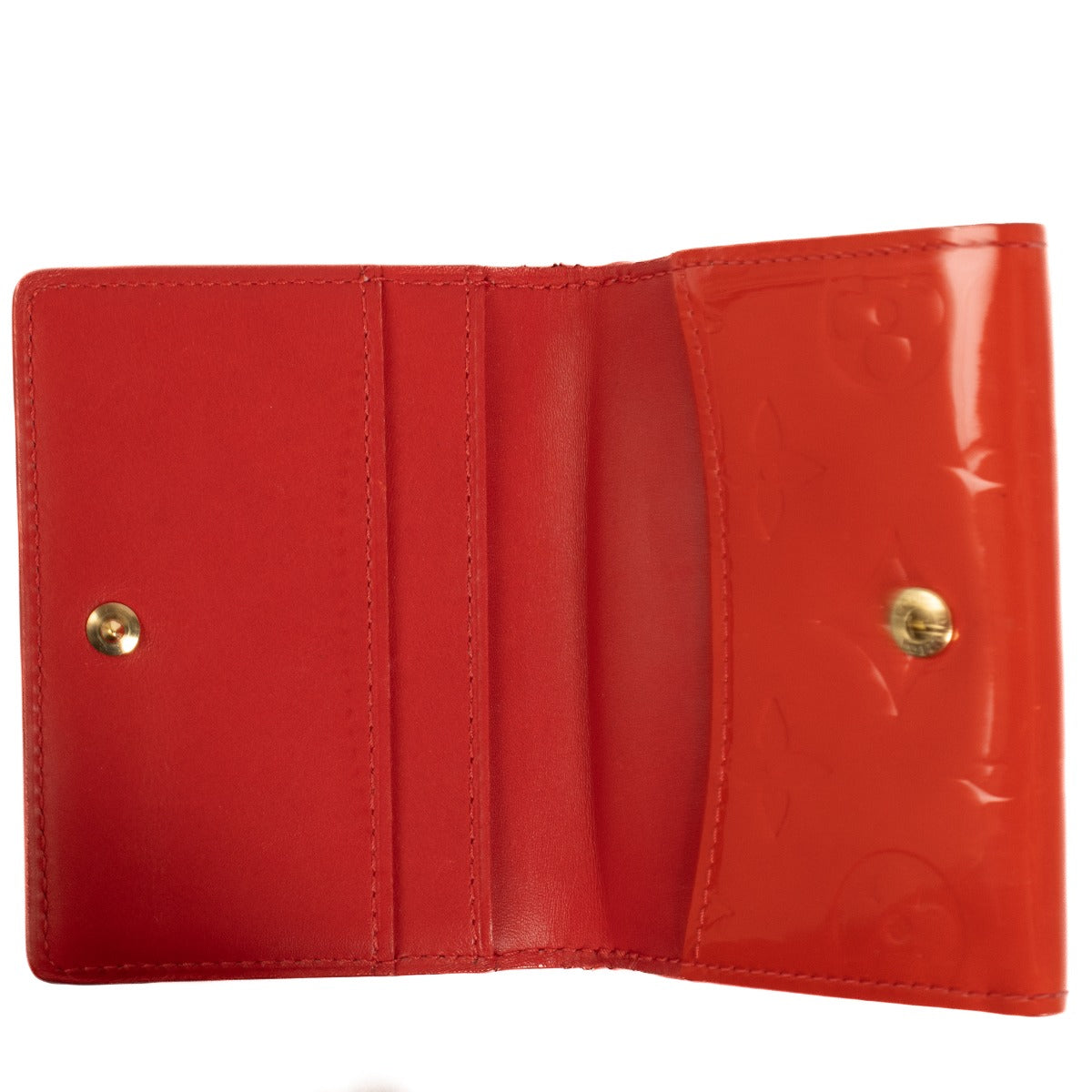 Louis Vuitton Pomme d'Amour Monogram Vernis Ludlow Wallet