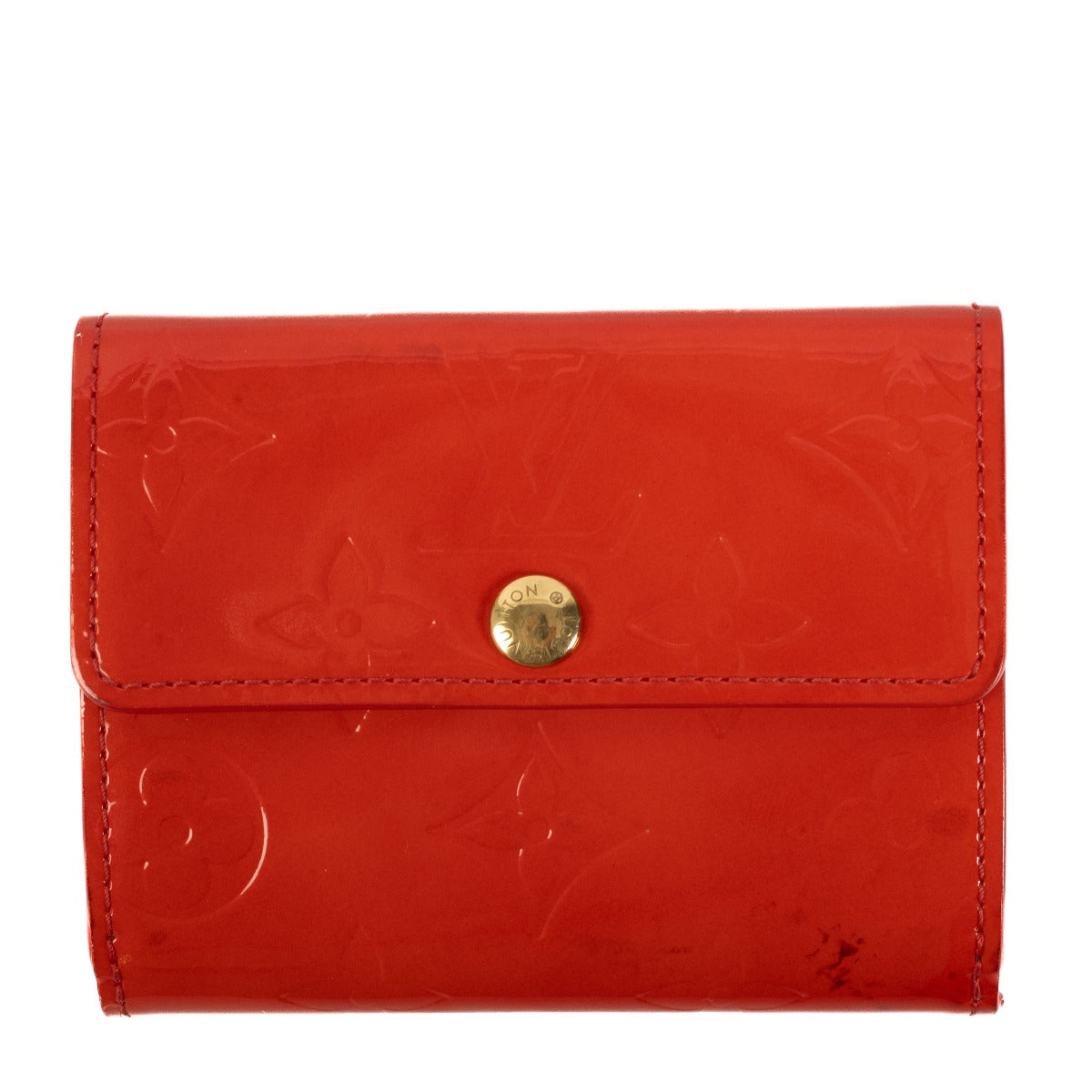 Louis Vuitton Pomme d'Amour Monogram Vernis Ludlow Wallet