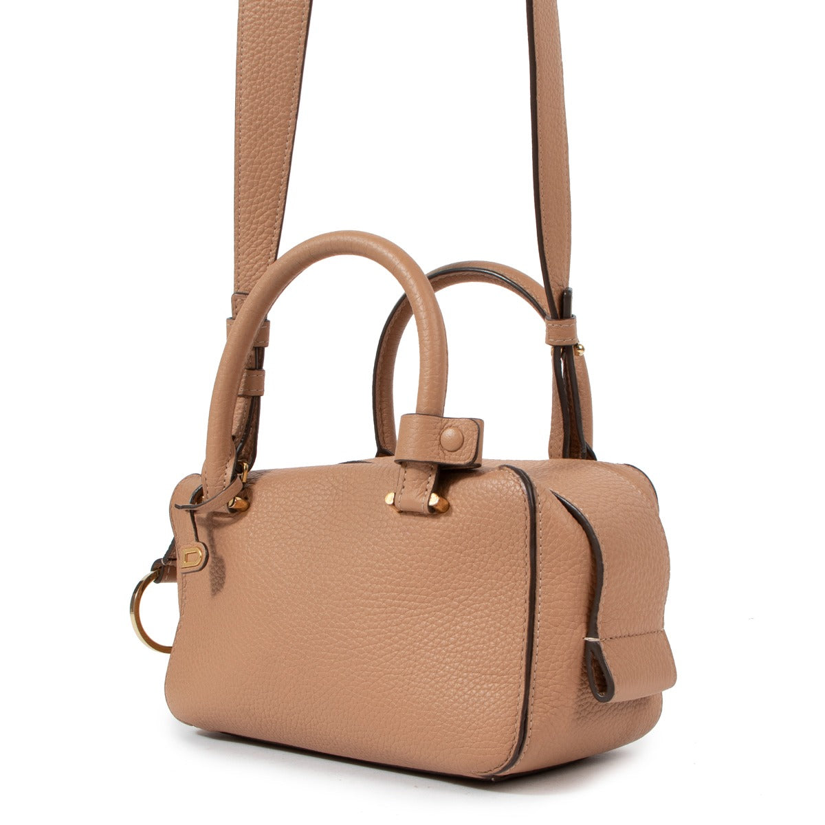 Delvaux Cool Box Mini Vison Taurillon Soft