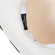 Buy an authentic second hand Chanel Vintage Beige Wicker Hat - Size 58 in very good condition at Labellov