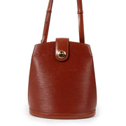Buy an authentic second hand Louis Vuitton Kenyan Fawn Epi Cluny Shoulder Bag in very good condition at Labellov.