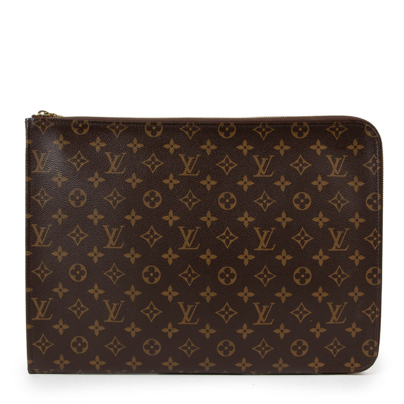 Buy an authentic second-hand Louis Vuitton Monogram Etui Voyager GM Travel Bag at Labellov Antwerp