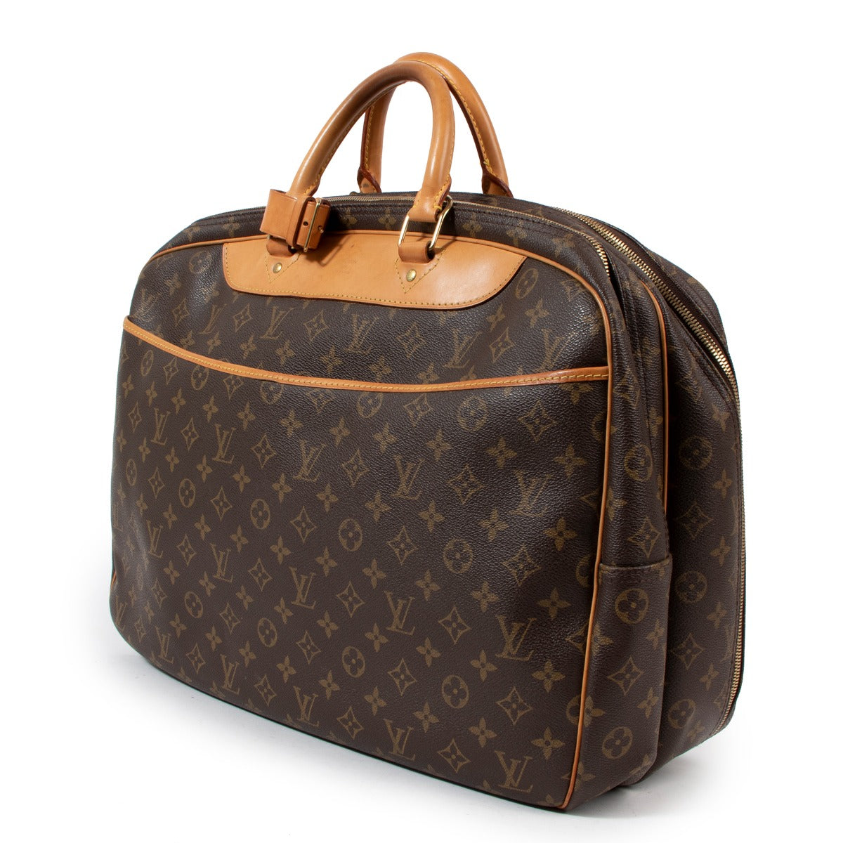 Louis Vuitton Monogram Canvas Alize 24 Heures Bag