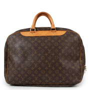 Buy a vintage authentic Louis Vuitton Monogram Canvas Alize 24 Heures Bag in good condition at Labellov Antwerp.