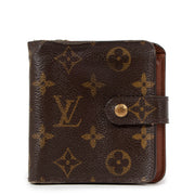 Buy an authentic vintage Louis Vuitton Monogram Leather Wallet at Labellov Antwerp in good condition.