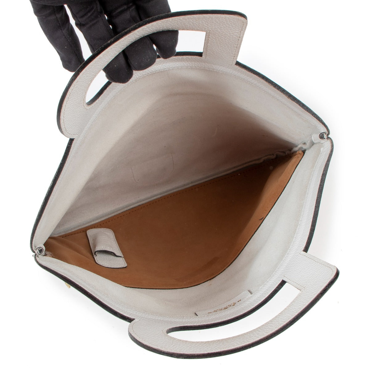 Sac à main Delvaux Ancre PM White Trotteur