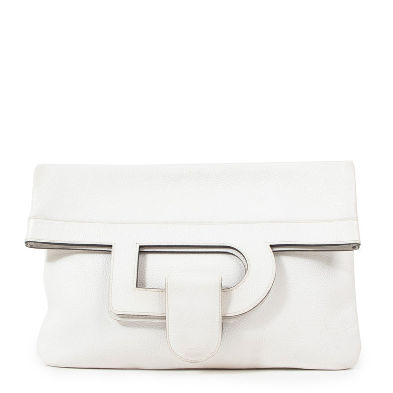 Delvaux Ancre PM Wit Trotteur Handtas