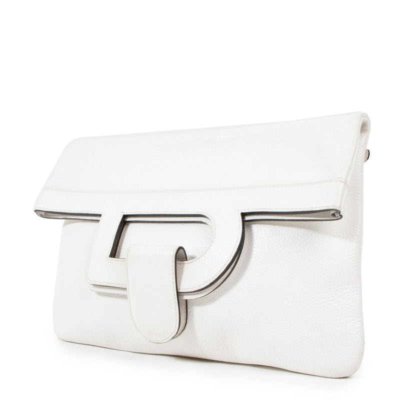 Delvaux Ancre PM Wit Trotteur Handtas