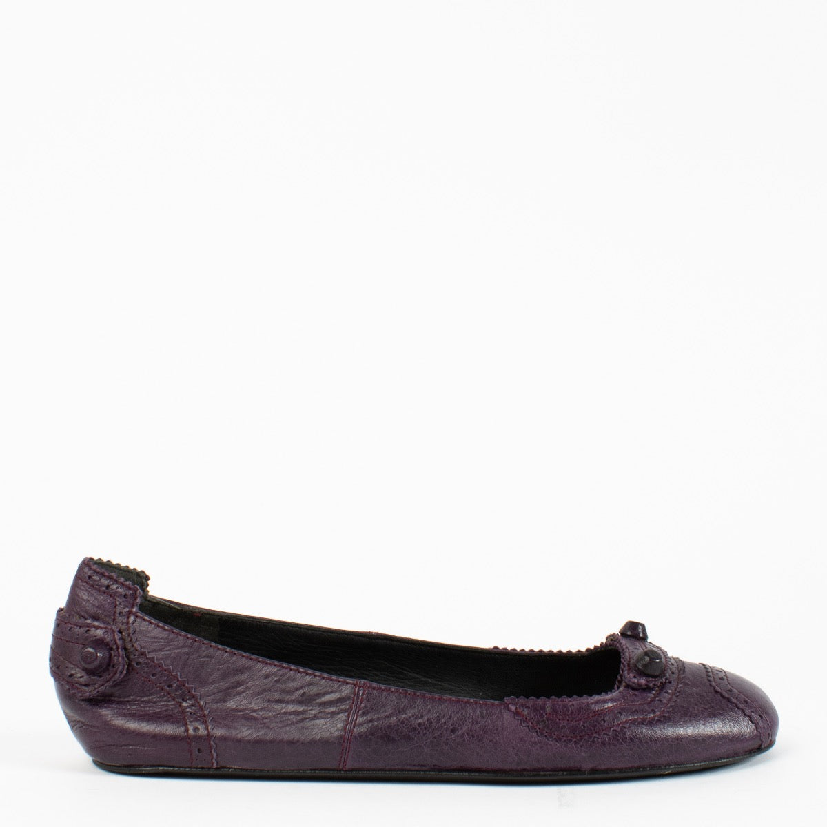 authentic preloved Balenciaga Purple Flats - size 39 on Labellov.com