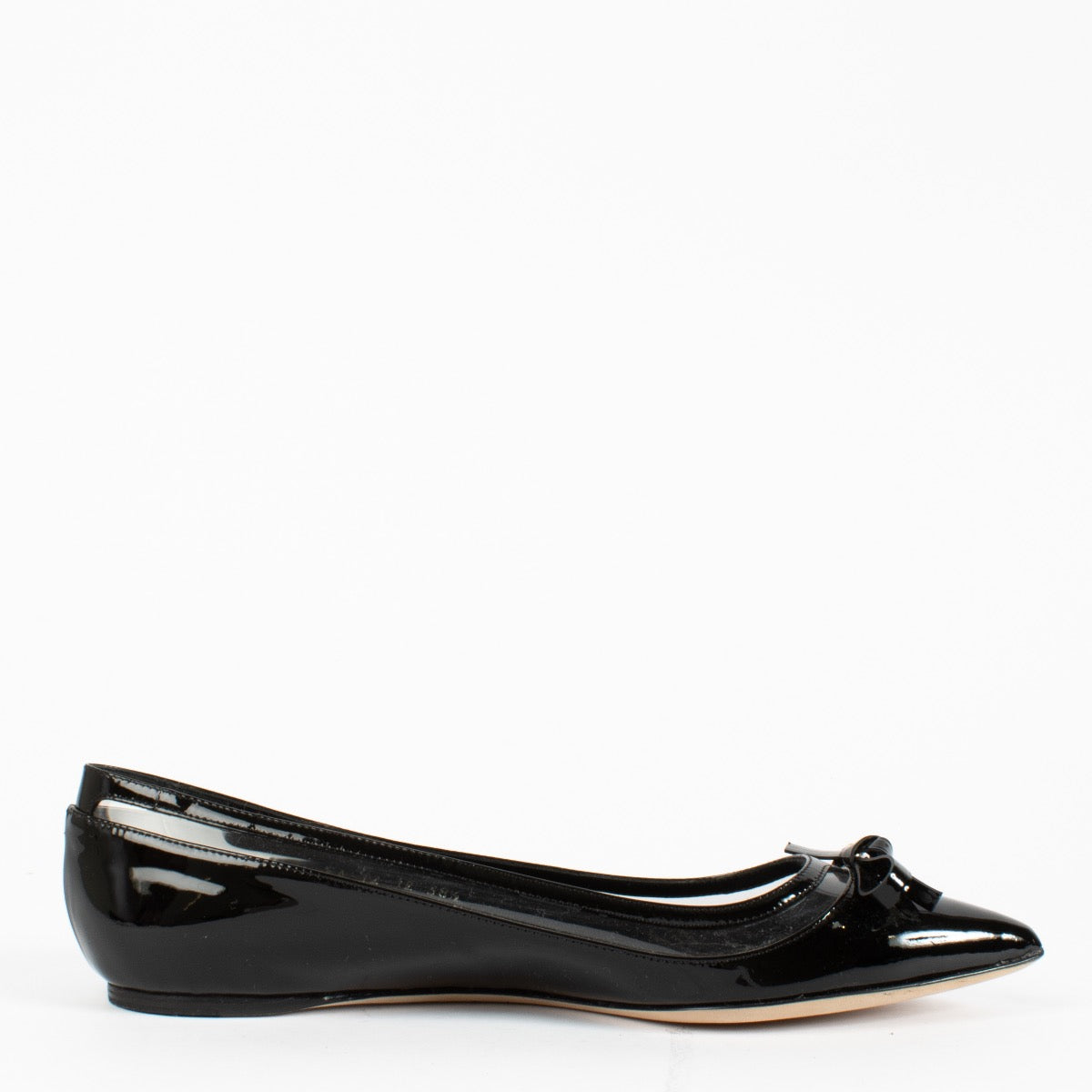 authentic preloved Christian Dior Black Flats on Labellov.com