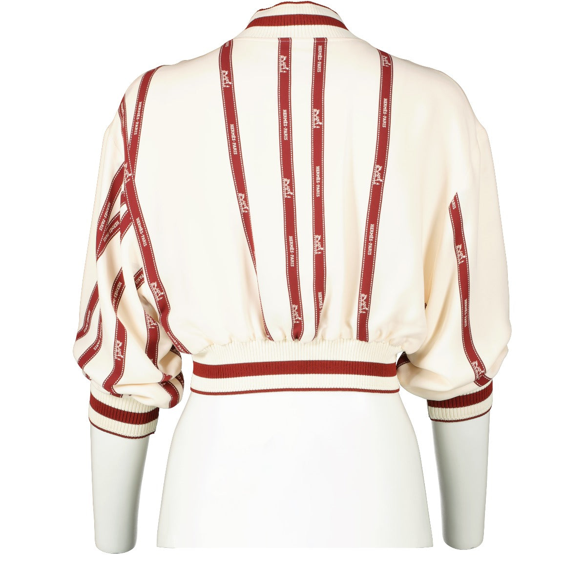 Hermès Silk Ribbon Print Jacket/Trousers Set