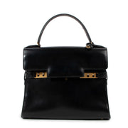 Delvaux Tempête PM Vintage Black Box Calf