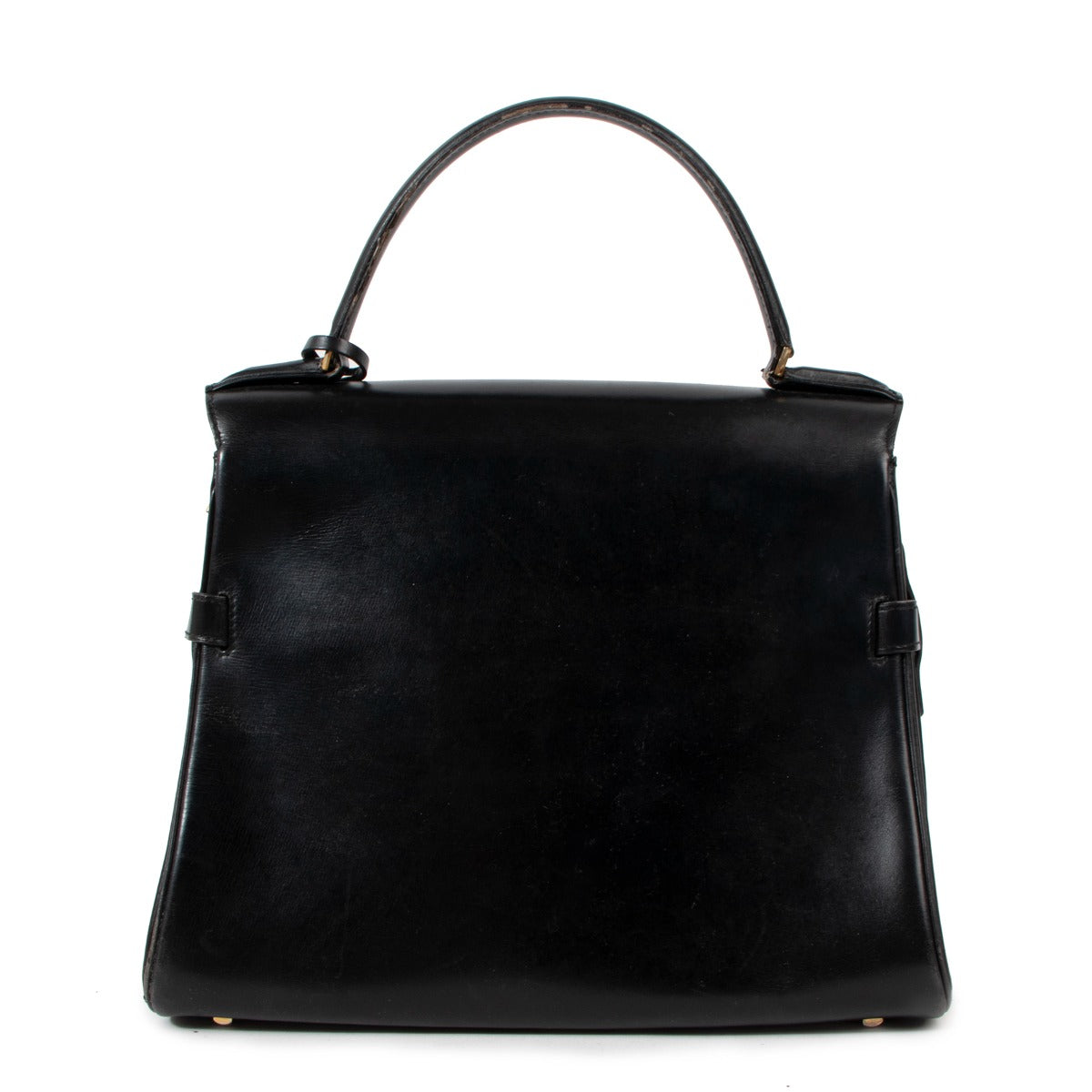 Delvaux Tempête MM Vintage Zwart Box Kalfsleer