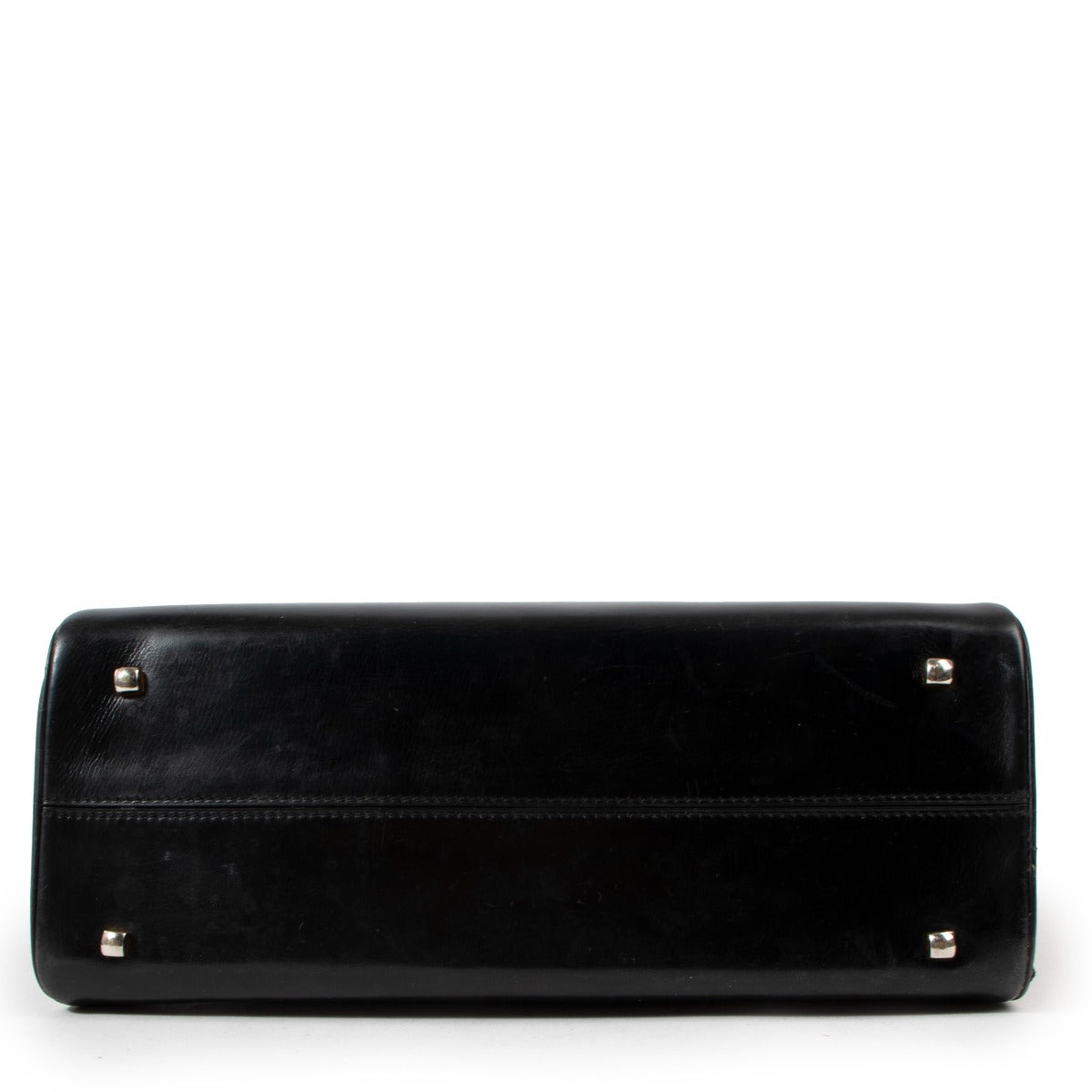 Delvaux Tempête MM Vintage Zwart Box Kalfsleer