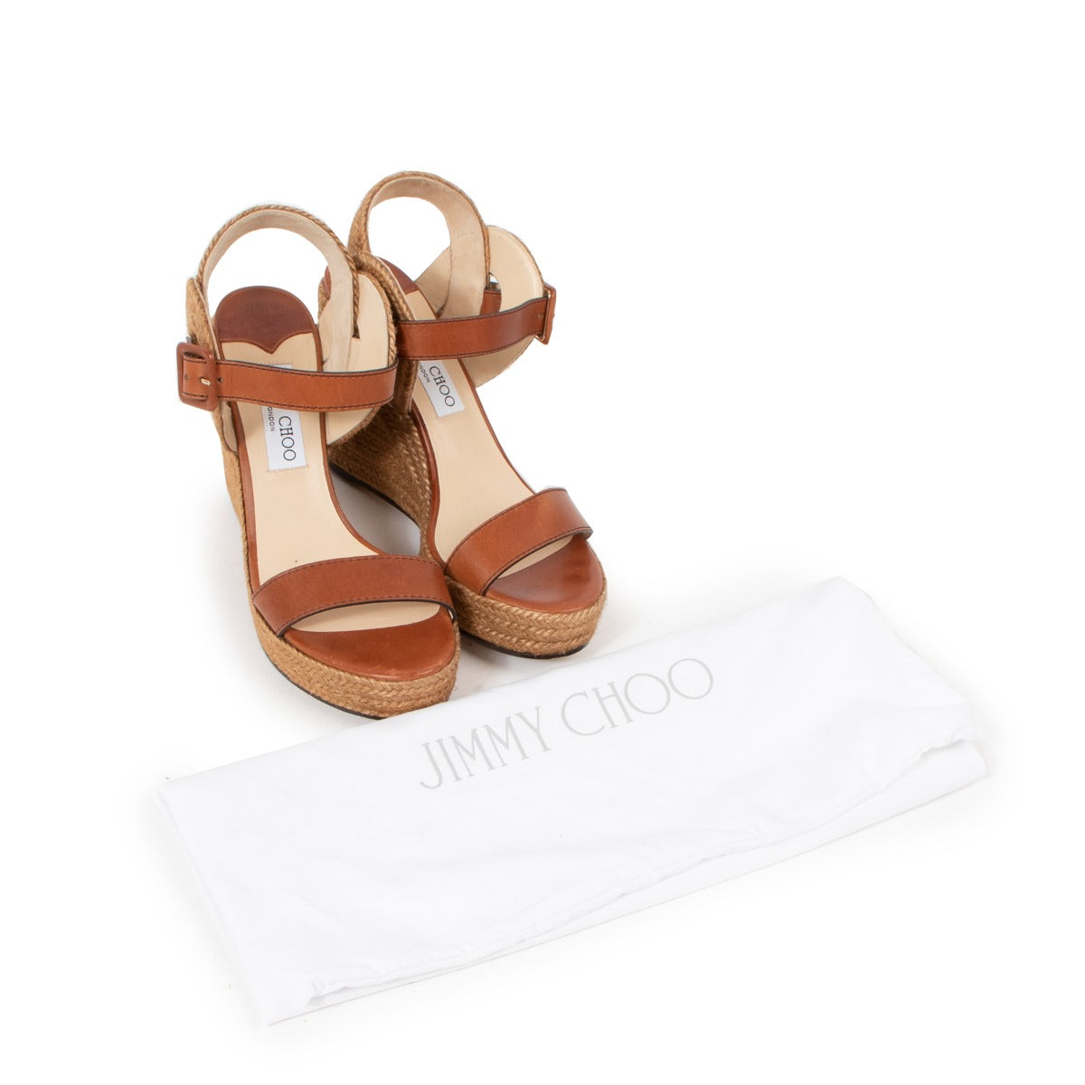 Jimmy Choo Delphi 100 Raffia Sandals