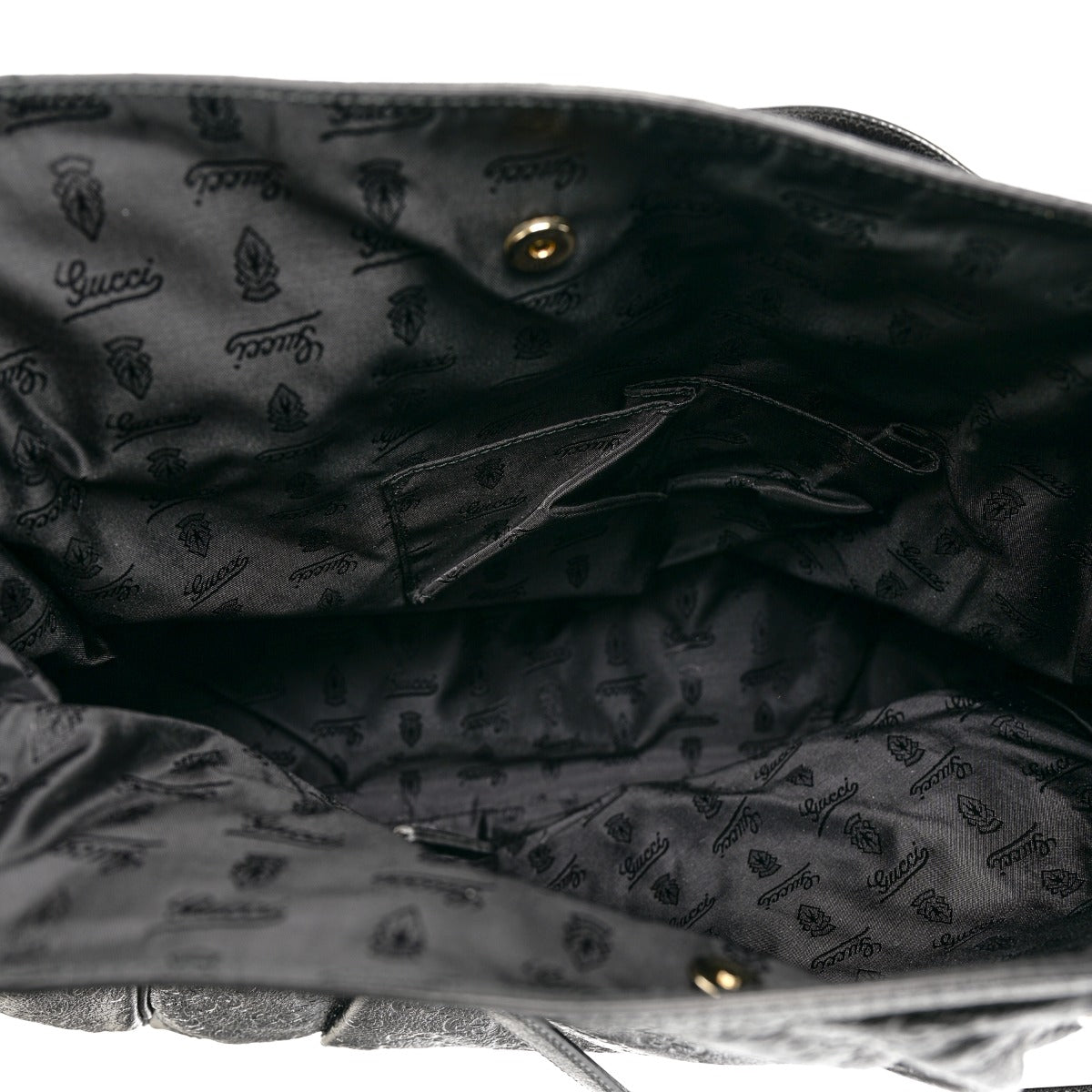 Gucci Zwarte Guccissima Full Moon Schoudertas