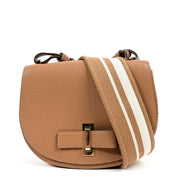 Shop safe online at Labellov in Antwerp this 100% authentic second hand Delvaux Beige Crossbody Le Mutin Végétal Crispy Calf