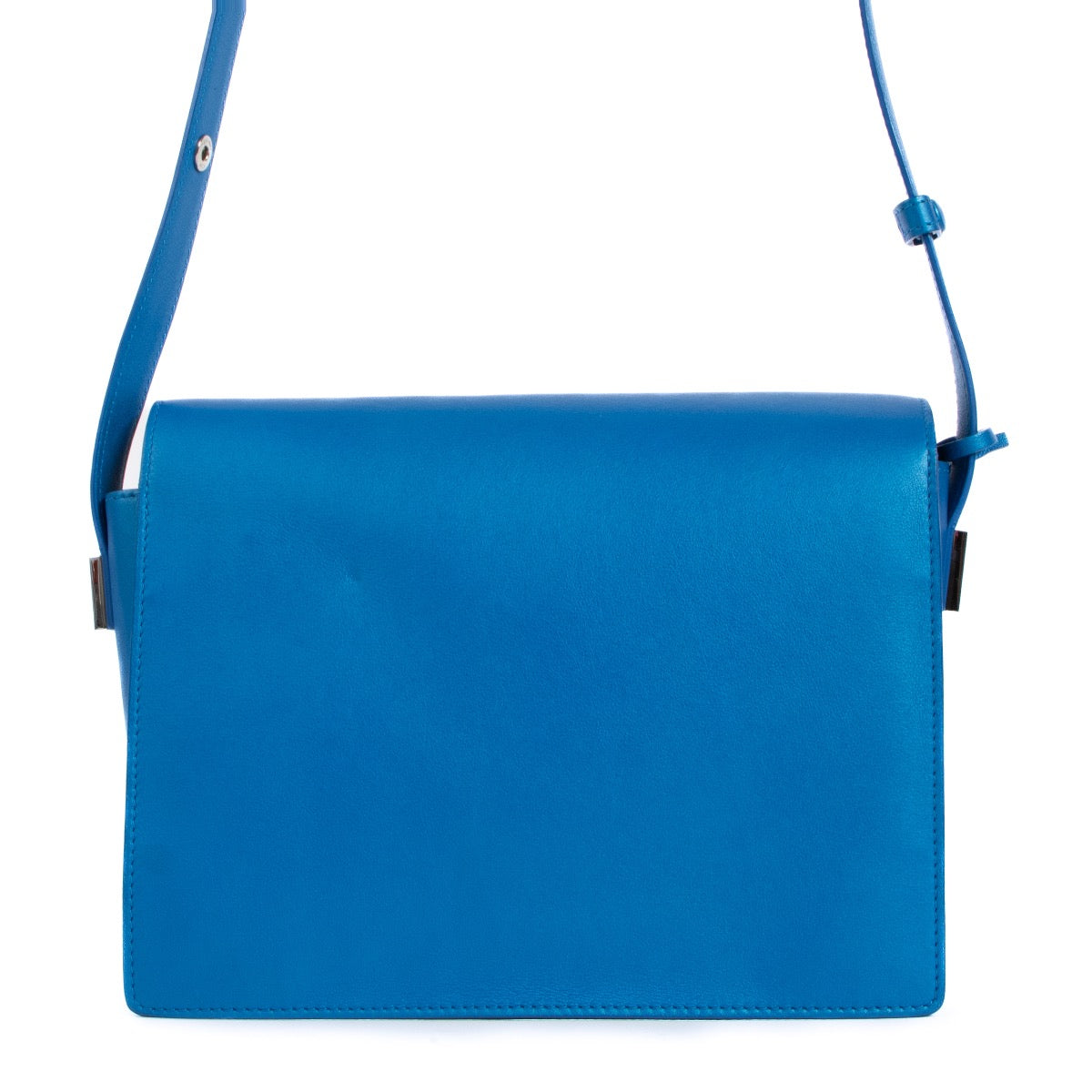 Buy an authentic second hand Delvaux Electric Blue Polo Madame Bag at Labellov