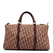 Christian Dior Bordeaux Oblique Vintage Boston Bag