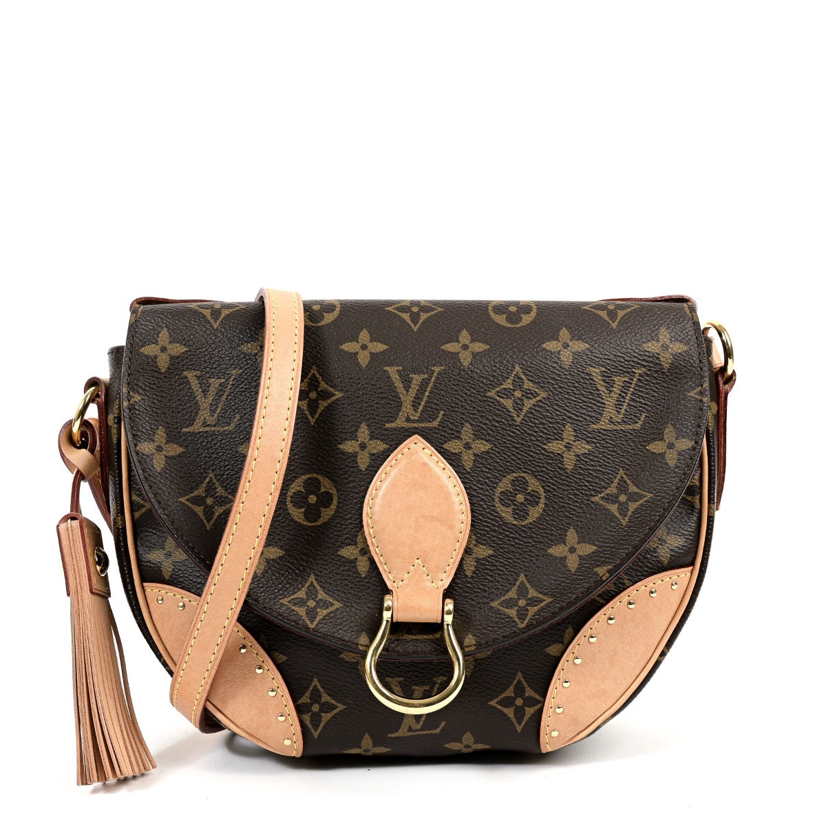 Shop safe online at Labellov in Antwerp this 100% authentic second hand Louis Vuitton Monogram Canvas Saint Cloud Crossbody