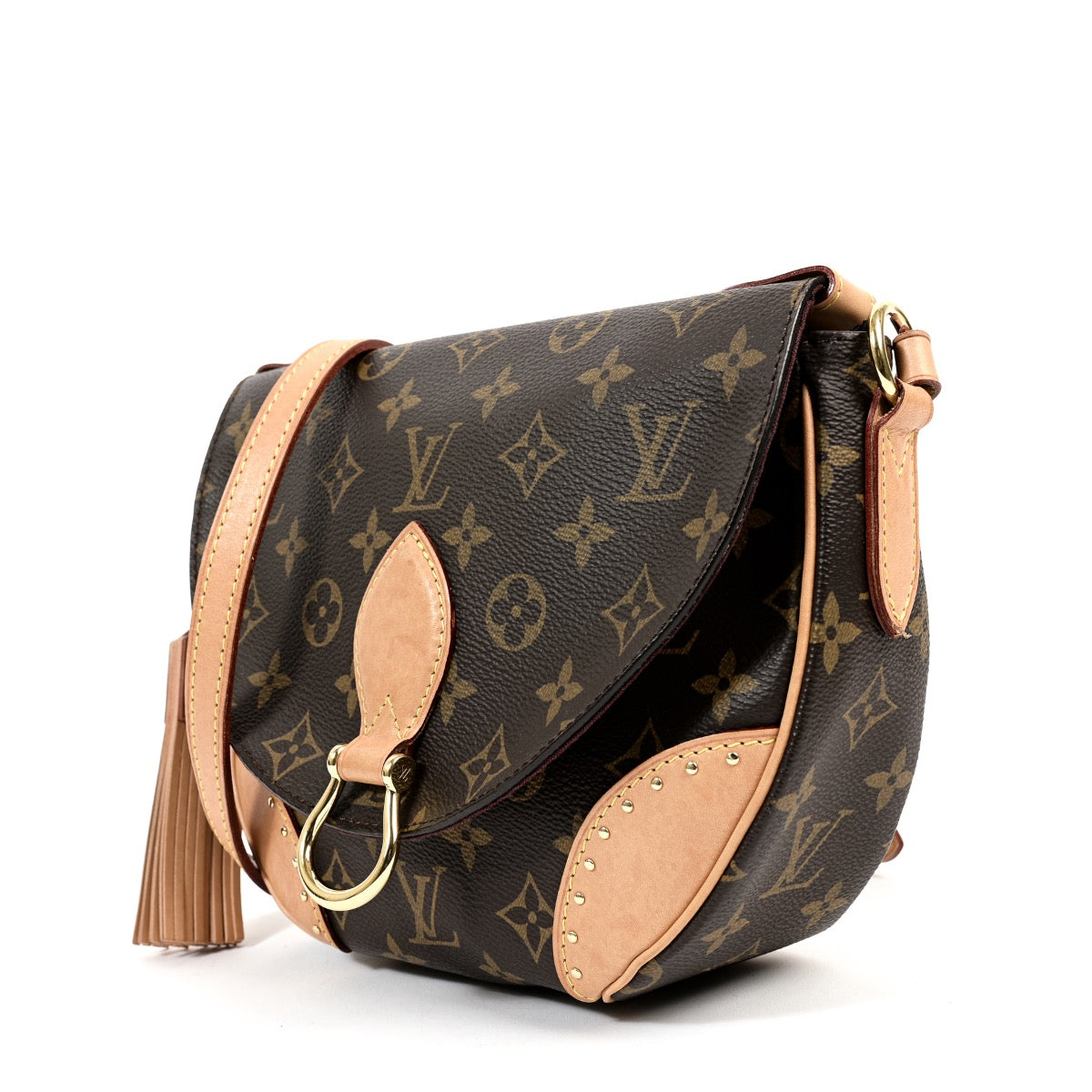 Shop safe online at Labellov in Antwerp this 100% authentic second hand Louis Vuitton Monogram Canvas Saint Cloud Crossbody