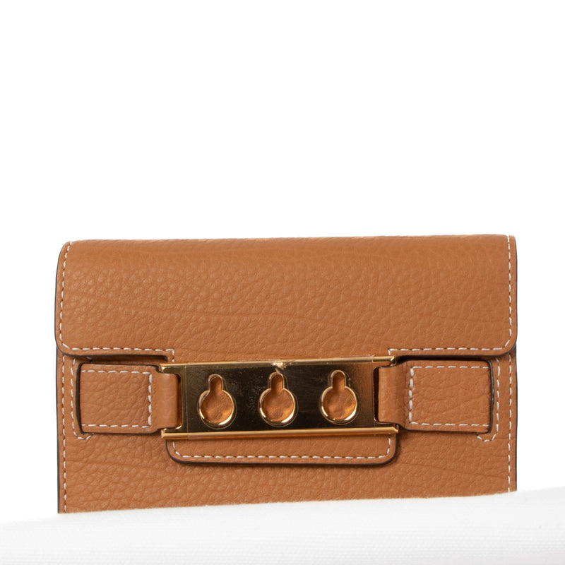 Delvaux Vegetal Crispy Calf Tempête Wallet