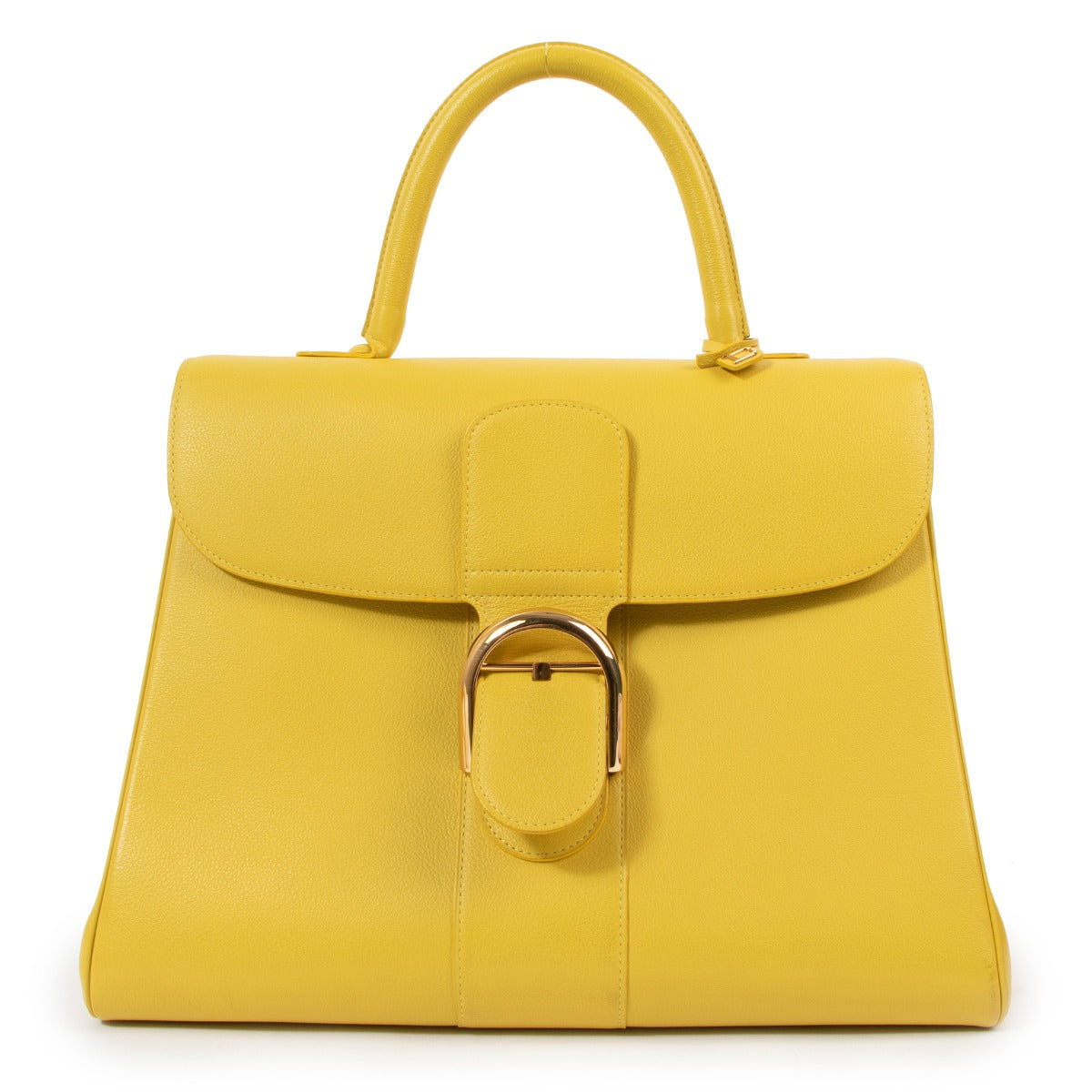 Delvaux Brillant GM Mimosa Calf Souple