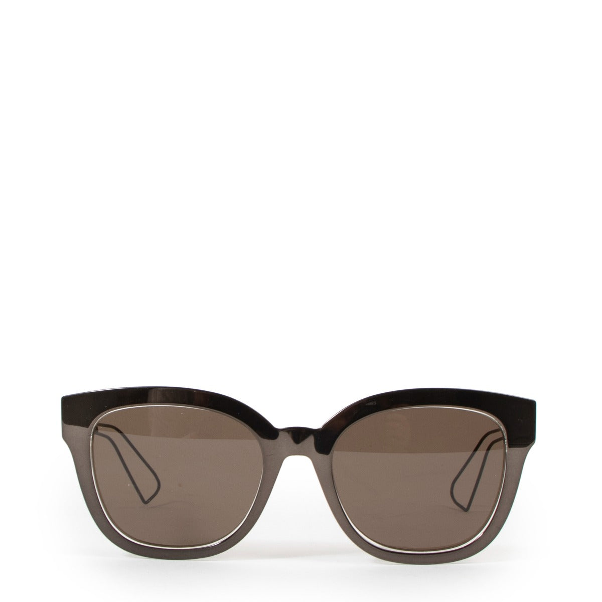 Buy a vintage original Christian Dior Grey Sunglasses in very good condition at Labellov Antwerp.