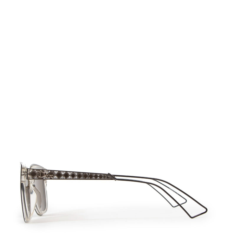 Buy a vintage original Christian Dior Grey Sunglasses in very good condition at Labellov Antwerp.