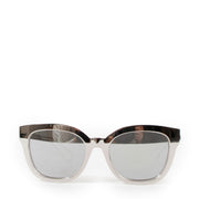 Buy vintage original Christian Dior Dioramal Silver Metal Squared Sunglasses in good condition at Labellov Antwerp.