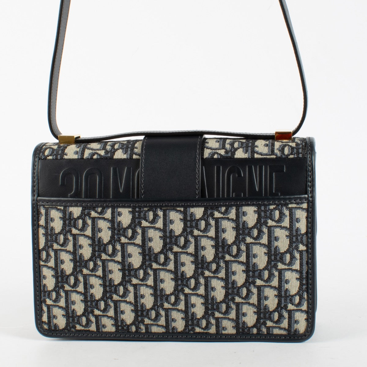 Authentic preloved Christian Dior Blue Oblique 30 Montaigne Bag on Labellov.com