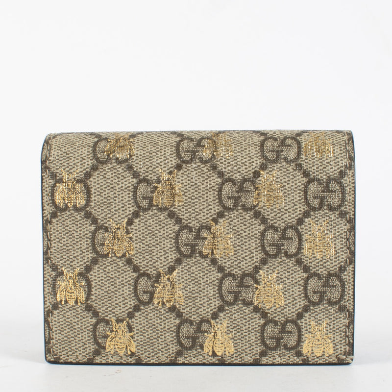 Authentic Preloved Gucci GG Supreme Bee Wallet on Labellov.com