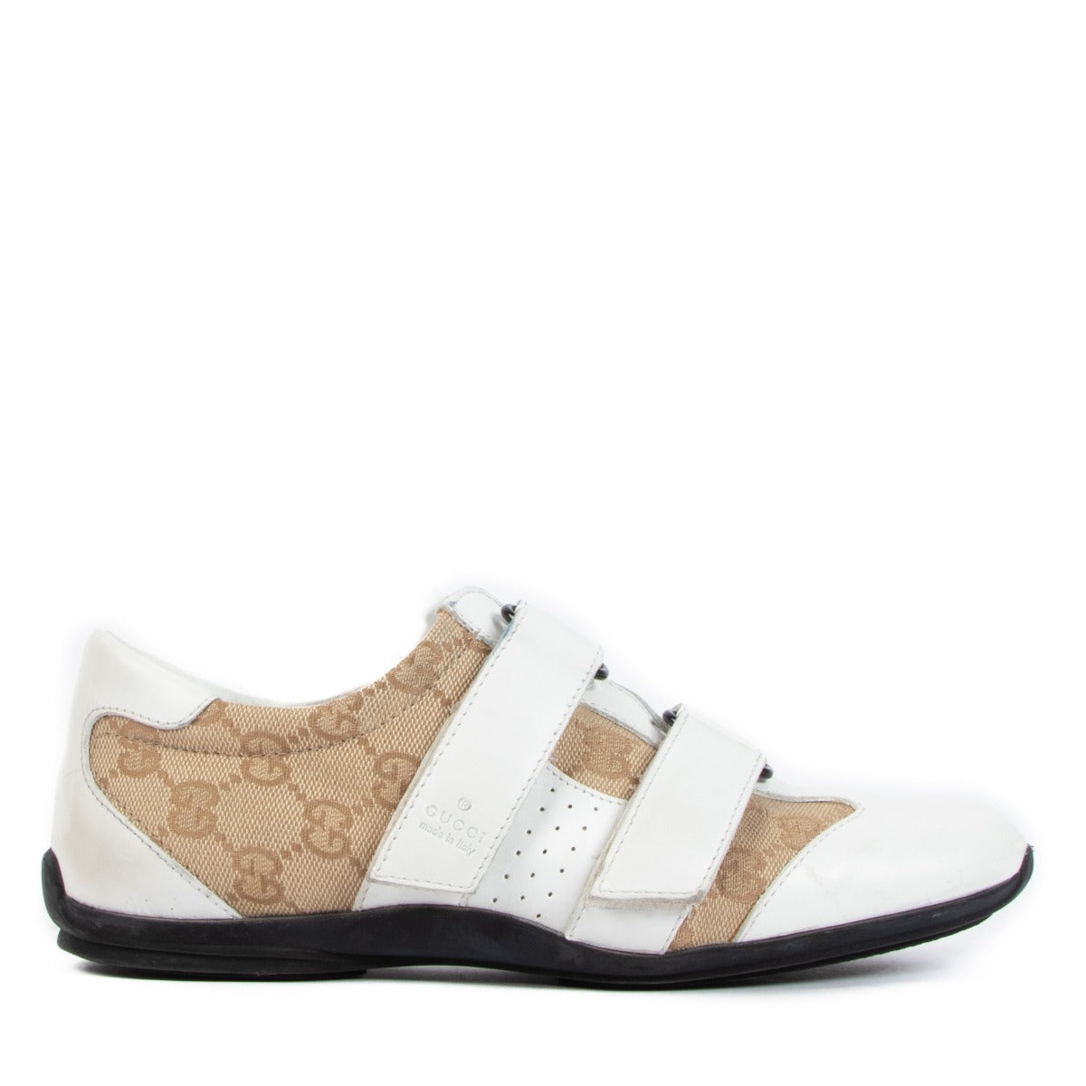 Baskets Gucci en toile GG - Taille 35,5