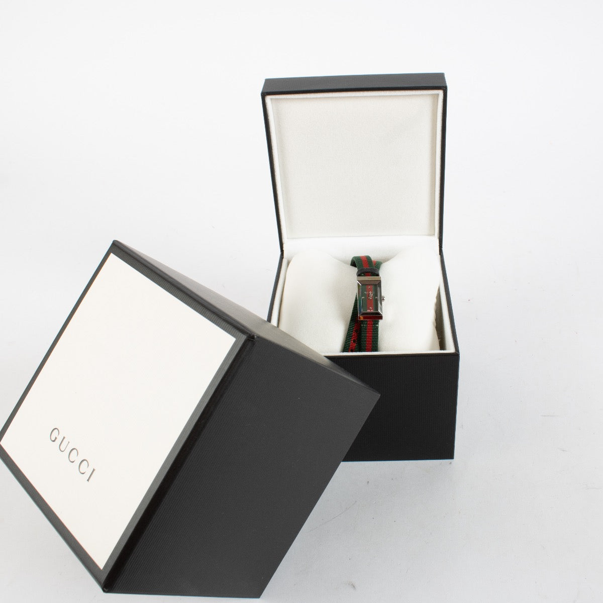 Authentic Preloved Gucci Web Double Tour Watch on Labellov.com