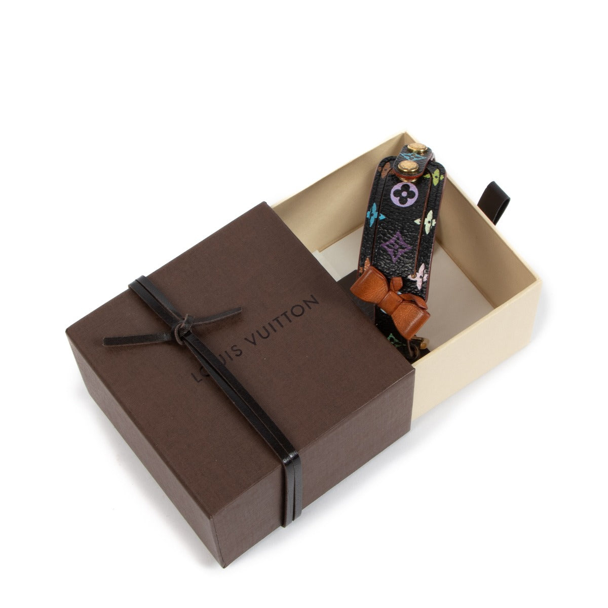 Louis Vuitton Monogram Multicolore Bow ID Bracelet