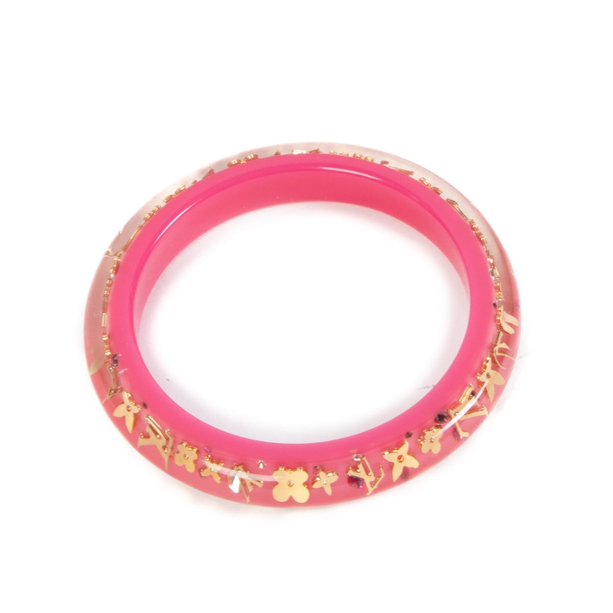 Louis Vuitton Roze Inclusion Monogram Armband