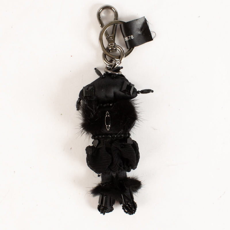 Authentic Preloved Prada Black Bag Charm on labellov.com