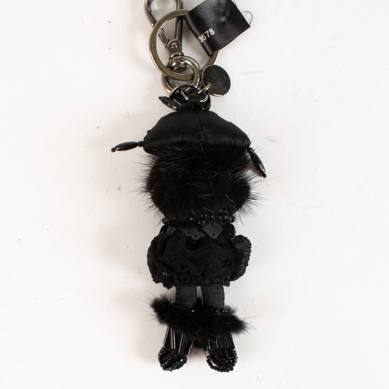 Authentic Preloved Prada Black Bag Charm on labellov.com
