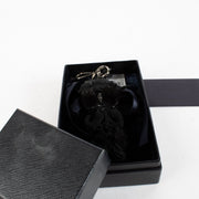 Authentic Preloved Prada Black Bag Charm on labellov.com