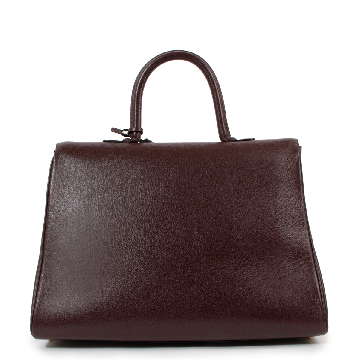 Delvaux Brillant Vintage GM Burgundy Leather