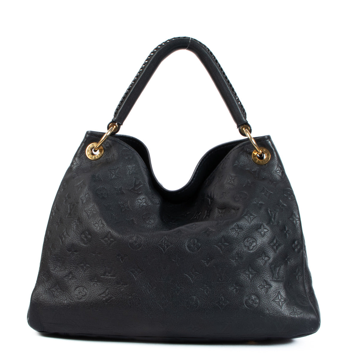 Louis Vuitton Marineblauwe Monogram Empreinte Artsy MM-tas