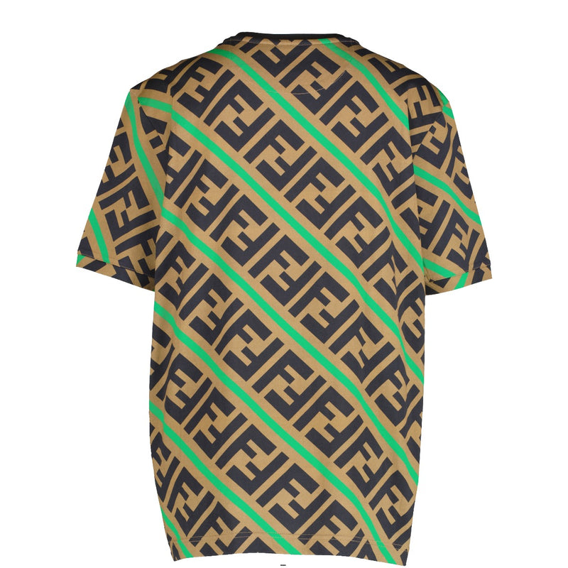 Fendi FF Logo Print T-shirt