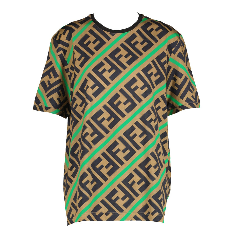 Fendi FF Logo Print T-shirt