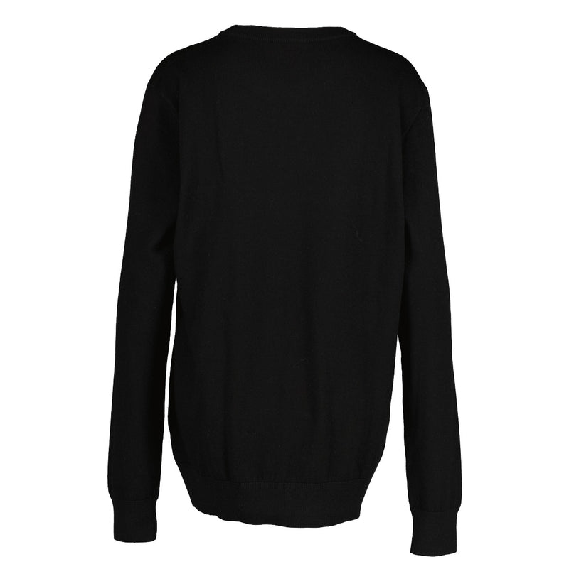 Givenchy Black Logo Wool Sweater
