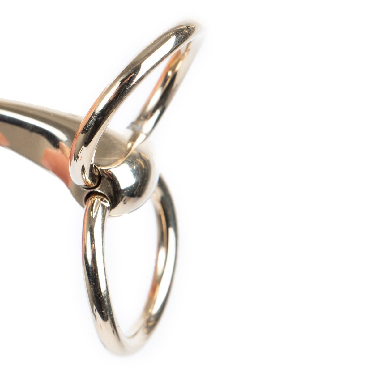 Hermès Gold Mors Scarf Ring